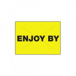 GX2216 Yellow/Black "Enjoy By" Label_noscript