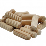 1/2" Fluted Dowel Pins, Pack of 20