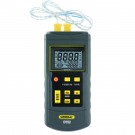 Rugged Two-Channel Thermocouple Thermometer