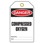Tag Danger "Compressed Oxygen"_noscript