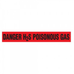 "H2S-Poisonous Gas" Barricade Tape_noscript