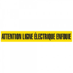 "Attention Ligne Electrique Enfouie" Tape
