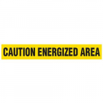 "Caution Energized Area" Barricade Tape_noscript