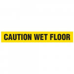 "Caution Wet Floor" Tape, Contractor Grade