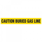 "Caution Buried Gas Line" Tape