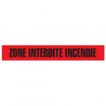 "Zone Interdite Incendie" Barricade Tape_noscript
