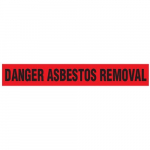 "Danger Asbestos Removal" Barricade Tape_noscript