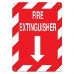 Sign Fire "Fire Extinguisher", 10" x 14"_noscript
