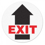Exit Floor Sign, Vinyl_noscript