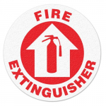 Fire Extinguisher Floor Sign_noscript