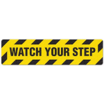 Floor Sign "Watch Your Step", 6" x 24"_noscript