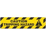 Floor Sign "Caution - Tripping Hazard", 6" x 24"_noscript