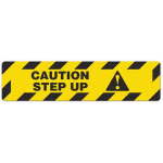Floor Sign "Caution - Step Up", 6" x 24"_noscript