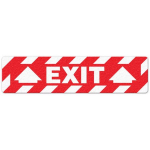 Floor Sign "Exit", 6" x 24"_noscript