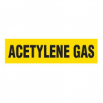 "Acetylene Gas" Adhesive Vinyl