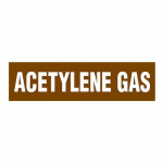 "Acetylene Gas" Adhesive Vinyl