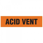 "Acid Vent" Adhesive Vinyl, Orange
