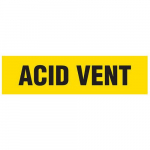 "Acid Vent" Adhesive Vinyl, Yellow