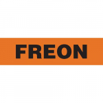 "Freon" Adhesive Vinyl Pipe Marker