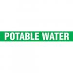 "Potable Water" Worded Pipe Tape, 2" x 54'
