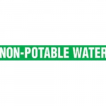 "Non-Potable Water" Worded Pipe Tape, 1" x 54'