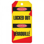 Lockout Tag Roll - "Locked Out English/French"