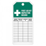 Inspection Tag Roll - "First Aid Kit" 3" x 6.25"