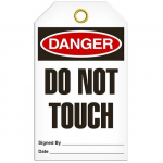Tag "Danger - Do Not Touch", 3.375" x 5.75"_noscript