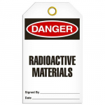 Tag "Danger - Radioactive Materials"_noscript