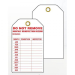 General Inspection Tags "Do Not Remove"