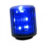 Compact LED Beacon Light, Blue