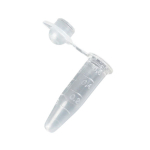 PCR Tube 0.6mL Thin Wall PP, Attached Dome Cap, Natural_noscript