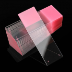 Microscope Slides Dia-mond White Glass 25 x 75mm, Pink_noscript