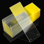 Microscope Slides Dia-mond White Glass 25 x 75mm, Yellow_noscript