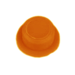 Cap Insert for CryoClear Vials, Orange_noscript
