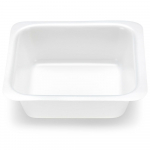 Square Weighing Boat, 100 ml, White_noscript