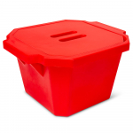 Ice Bucket with Cover, 4.5 Liter, Red