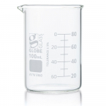 Beaker Globe Glass 100mL Low Form_noscript