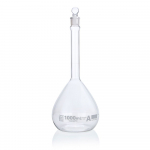 Volumetric Flask, Globe Glass Class A 1000mL_noscript