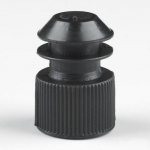 CapTrack Flange Plug Cap, 13mm, Black