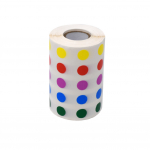 Label Roll, Cryo, 13mm Dots, Assorted_noscript