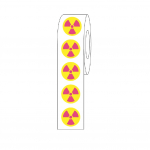 Label Roll, Cryo, 9.5mm, Radioactive Dots_noscript