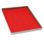 Label Sheets, Cryo, 43x19mm, Red_noscript