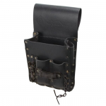 0258-13 Heavy-Duty 5-Pocket Leather Pouch