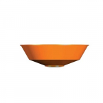12" Orange ABS Plastic Bowl_noscript