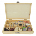 All-Purpose Universal Rotary Kit in Wooden Box