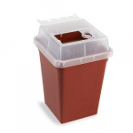 1-Liter Red Sharp Container