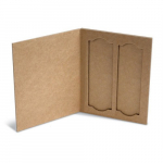 2-Place Cardboard Slide Holder