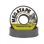 MegaTape 1" x 1000" Grey 3.5mil Thick PTFE Tape_noscript