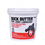 Hercules Duck Butter Water-Soluble Pipe Lubricant 2 lb, Pack of12